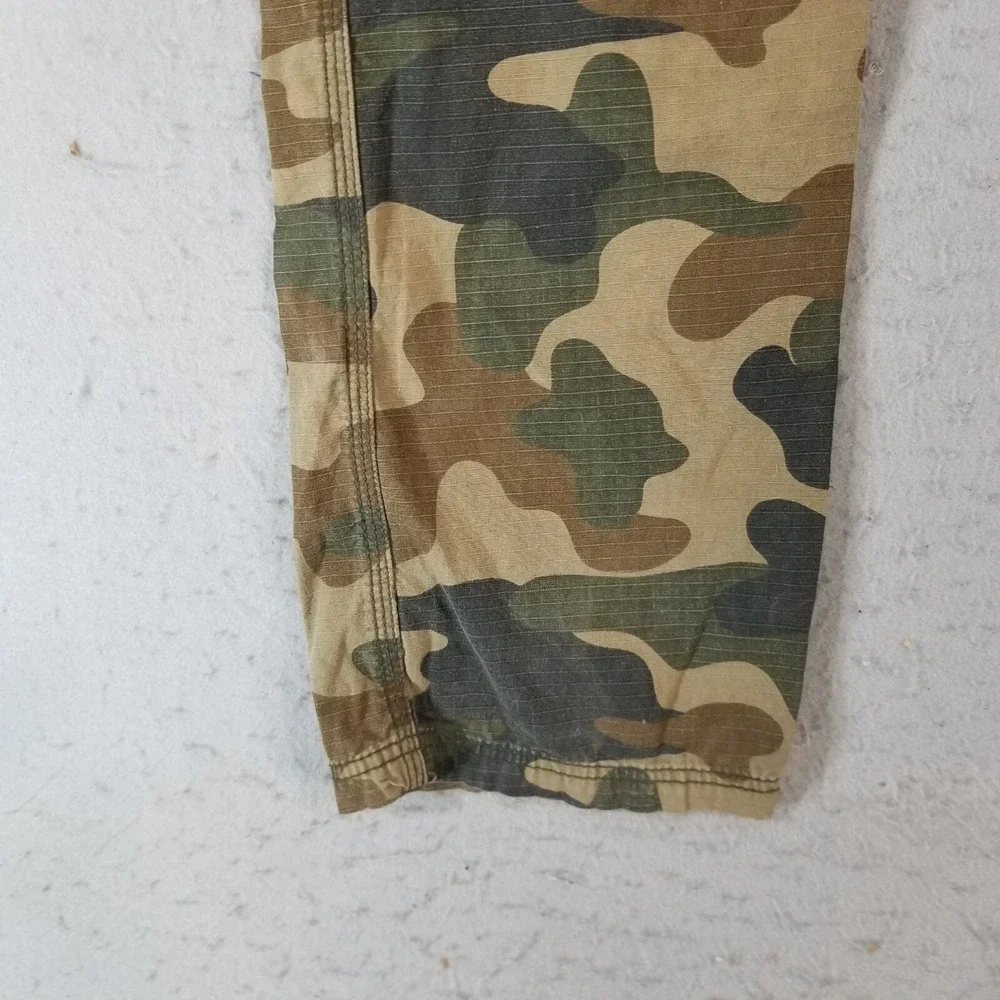 Southpole jeans camo cargo pants men's 32x32 lightweight ripstop flawed